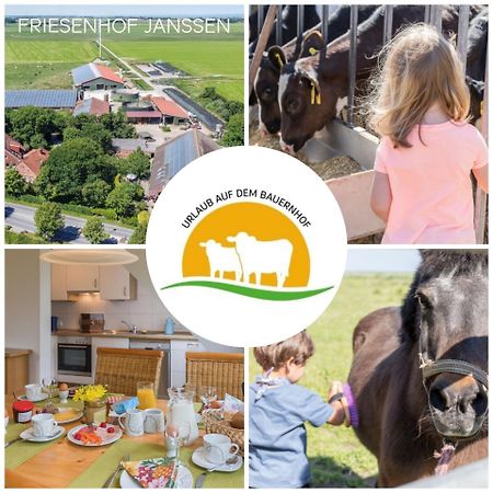 شقة Friesenhof Janssen - Urlaub Auf Dem Bauernhof نايهالينجازييل المظهر الخارجي الصورة